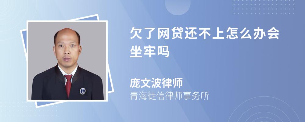 欠了网贷还不上怎么办会坐牢吗